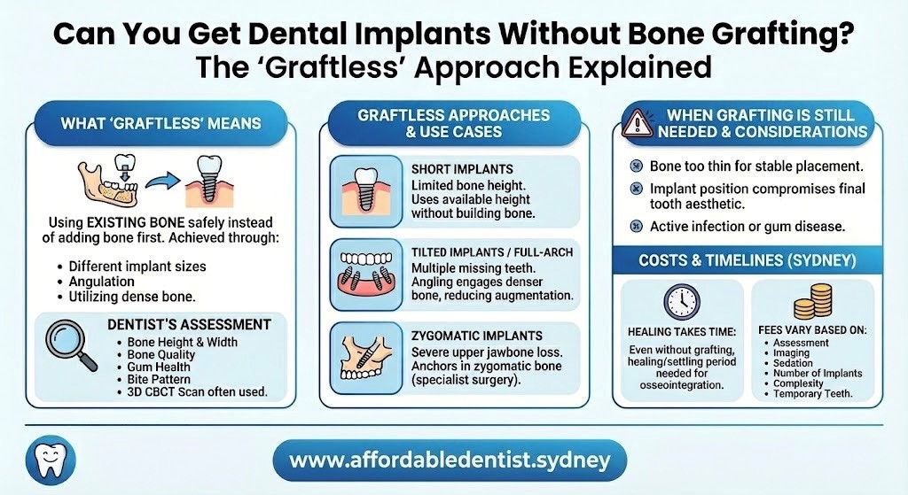 Can you get dental implants without bone grafting